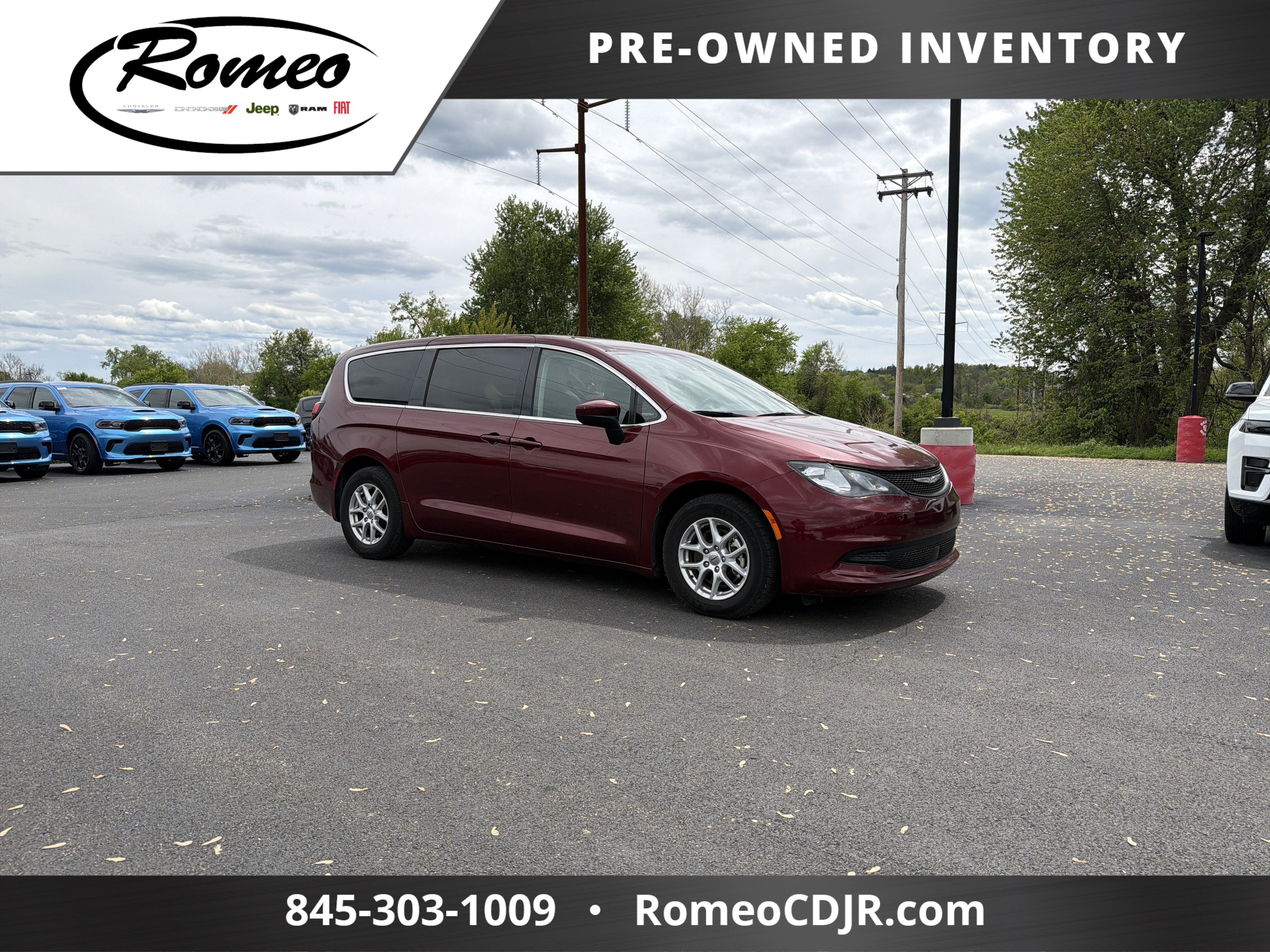 2023 Chrysler Voyager — rear three-quarter view