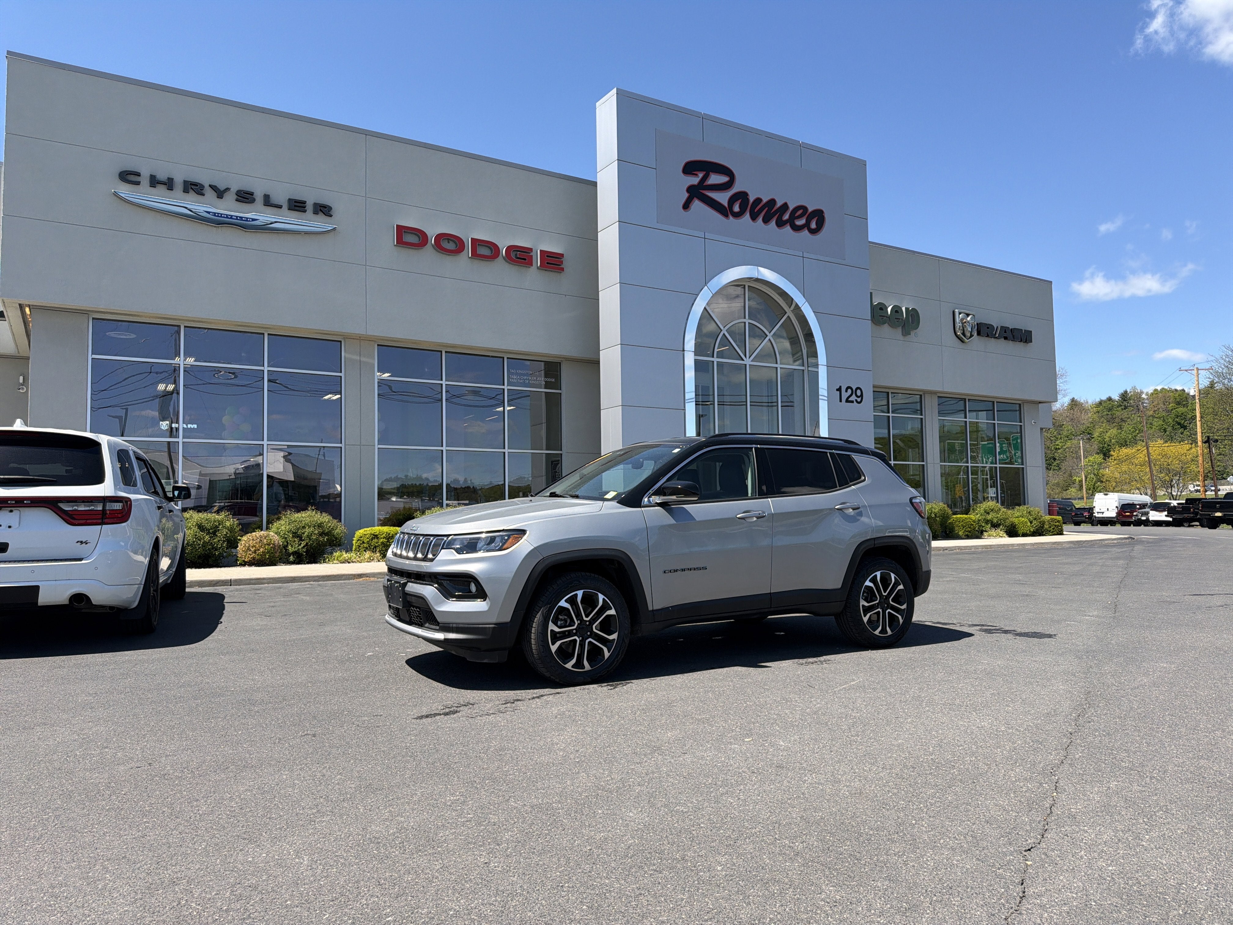 2022 Jeep Compass Limited in Other — front three-quarter view