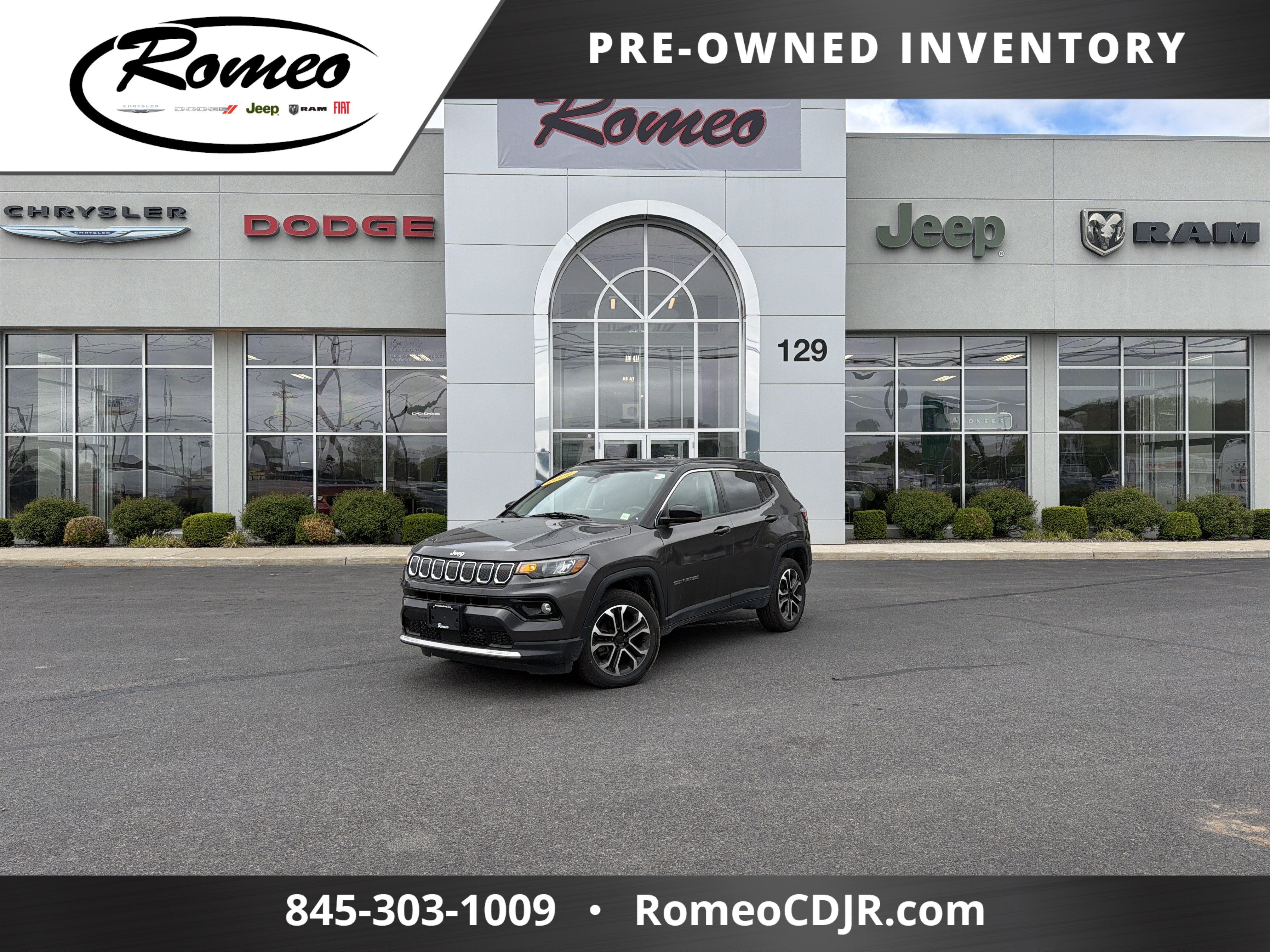 2022 Jeep Compass Limited in Other — front three-quarter view
