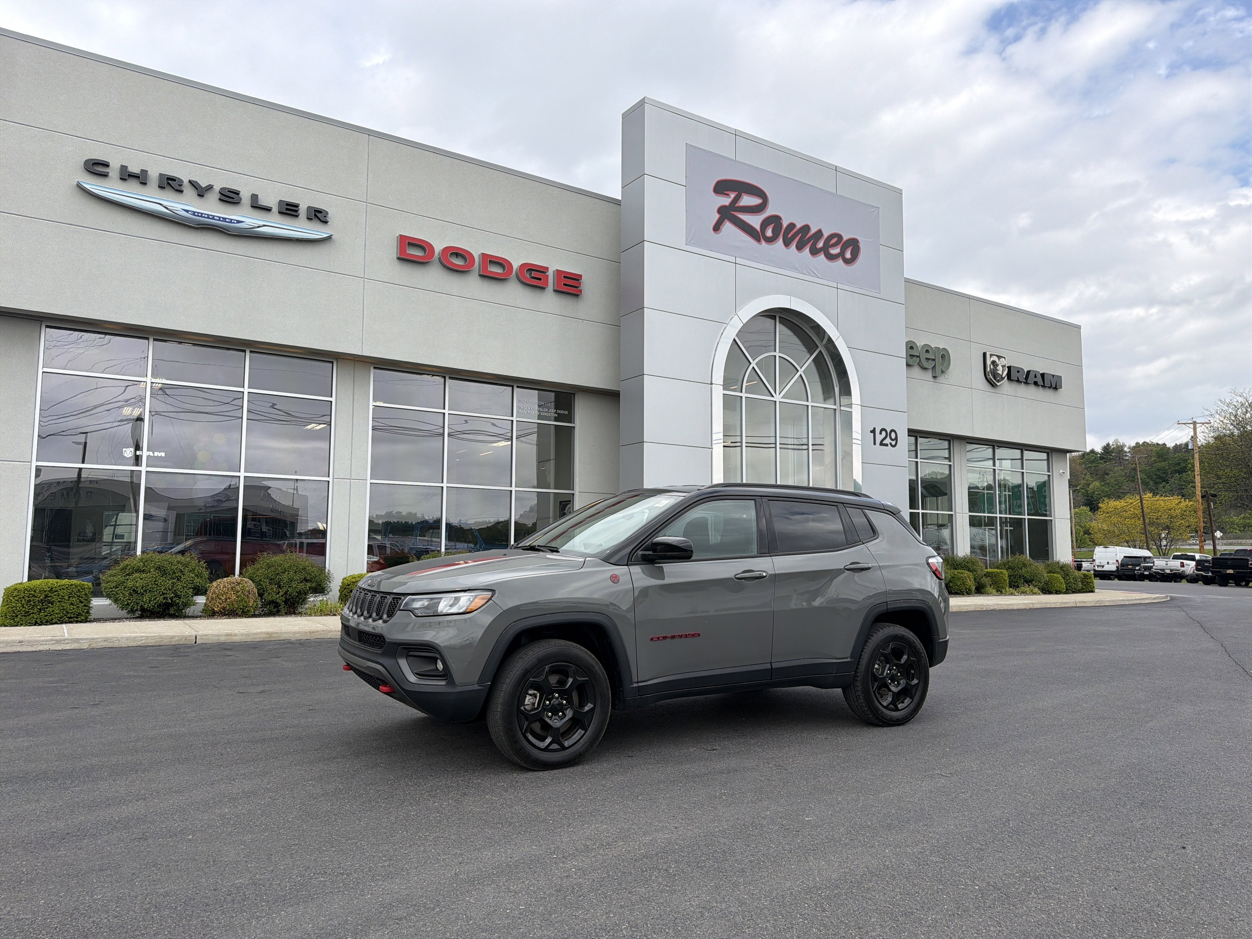 2024 Jeep Compass Trailhawk in Other — front three-quarter view