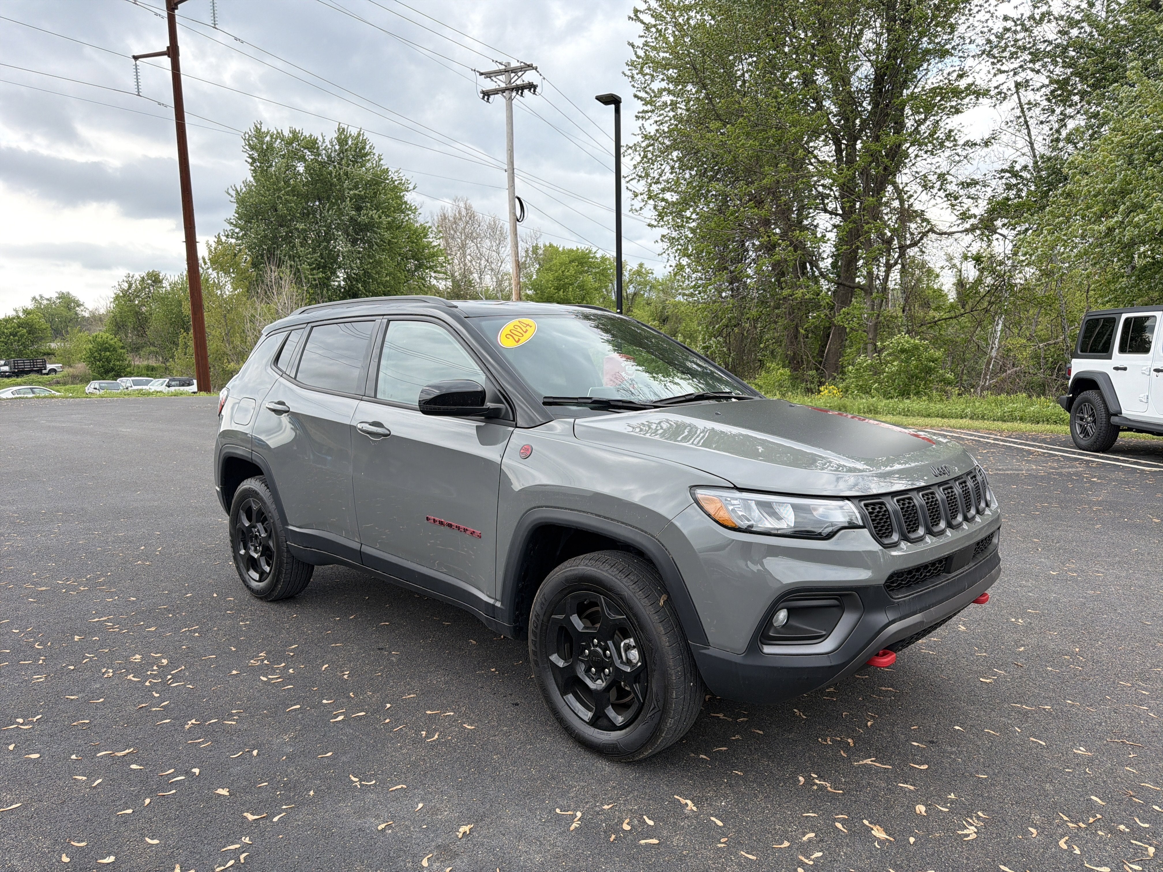 2024 Jeep Compass — rear three-quarter view