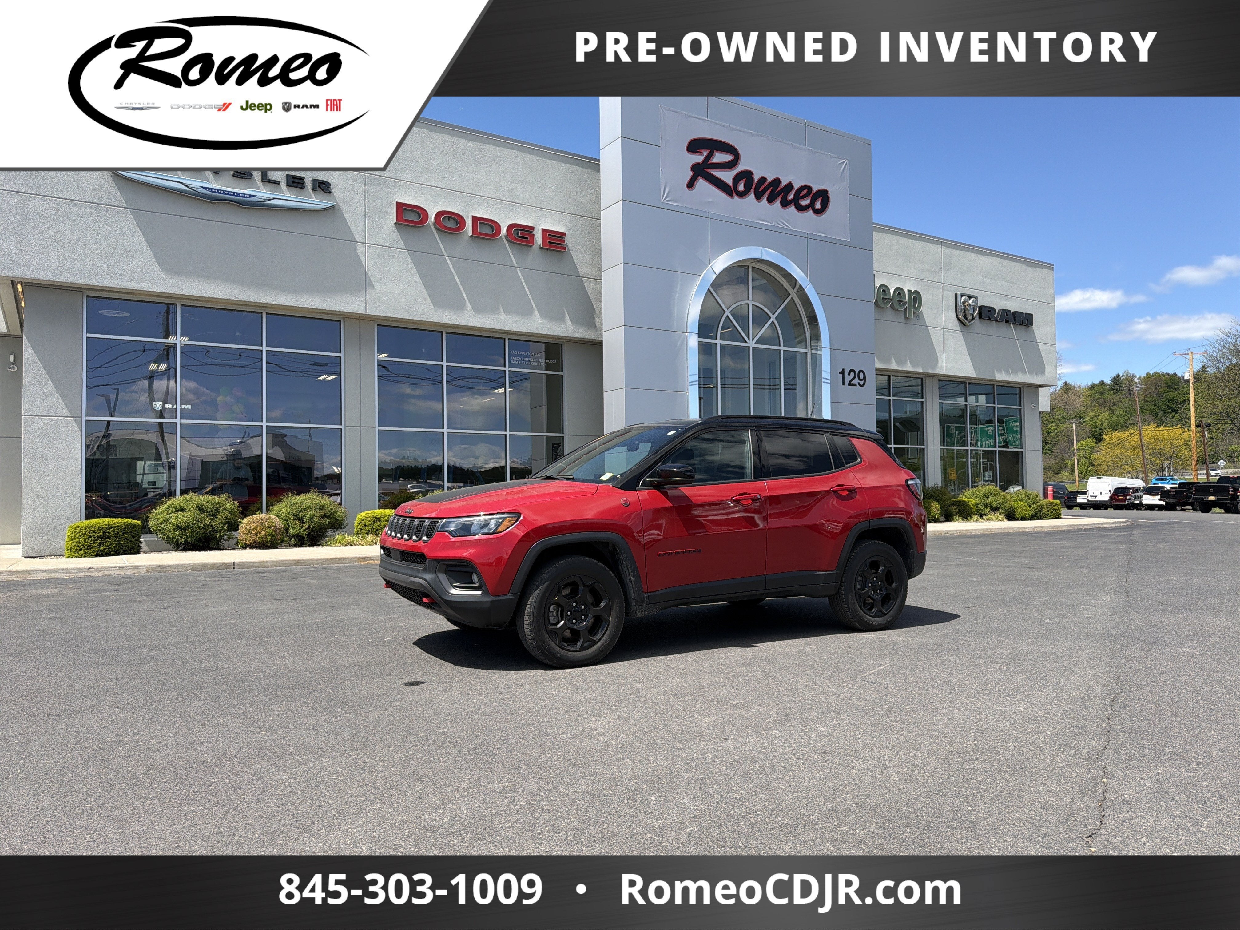 2023 Jeep Compass Trailhawk in Other — front three-quarter view