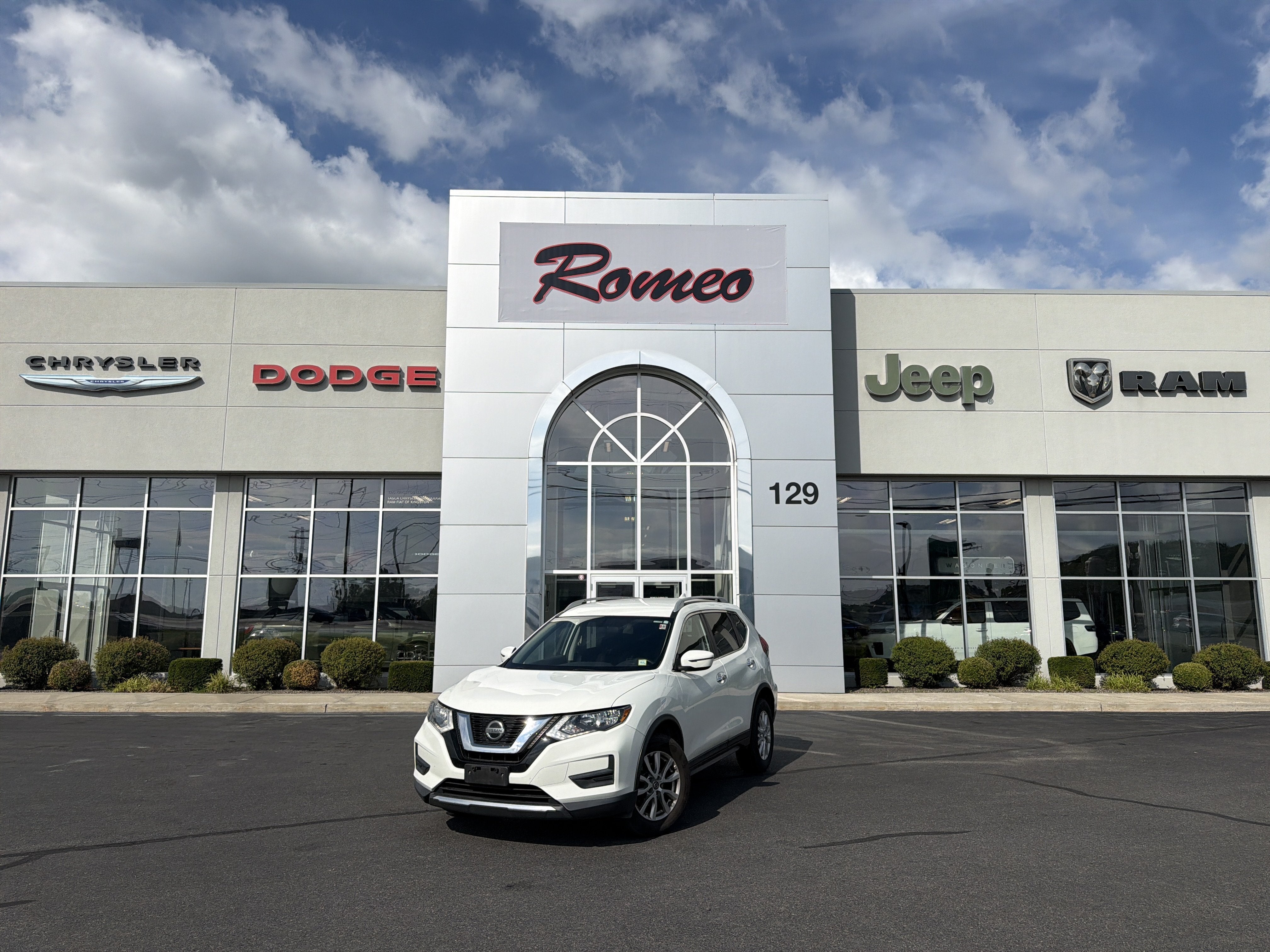 2018 Nissan Rogue SV in Other — front three-quarter view