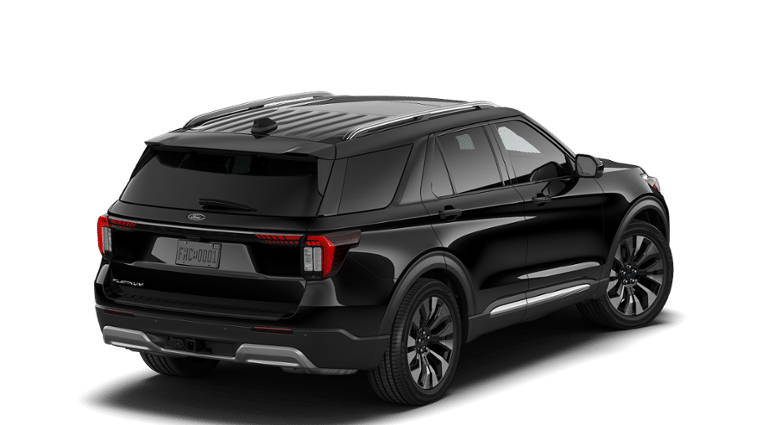 2026 Ford Explorer — rear three-quarter view