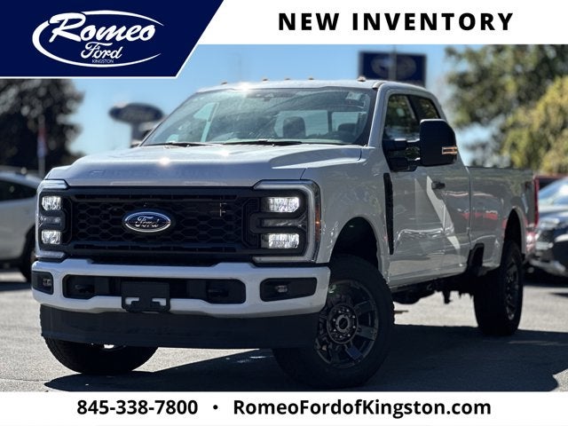 2026 Ford Super Duty F-350 XL in Oxford White — front three-quarter view