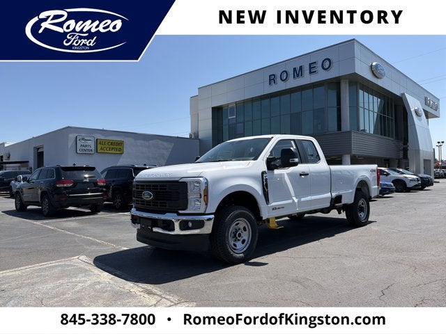 2026 Ford Super Duty F-350 XL in Oxford White — front three-quarter view