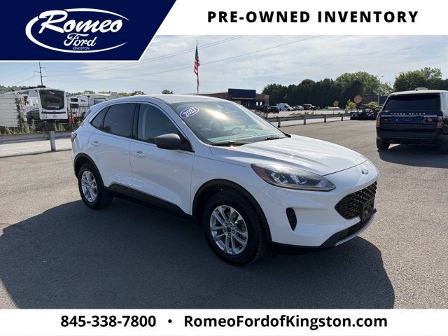 2021 Ford Escape — rear three-quarter view