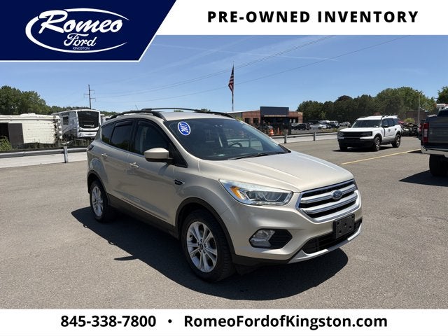 2017 Ford Escape — rear three-quarter view