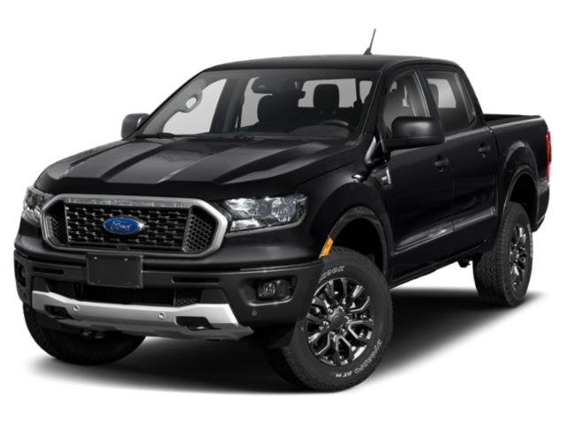 2019 Ford Ranger XLT in Magnetic — front three-quarter view