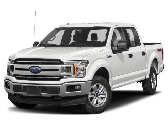 2020 Ford F-150 XLT in Black — front three-quarter view