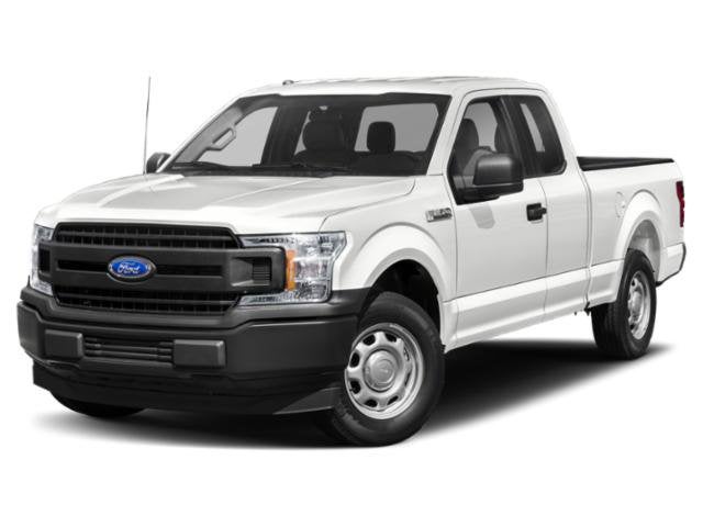 2020 Ford F-150 XL in Blue Metallic — front three-quarter view